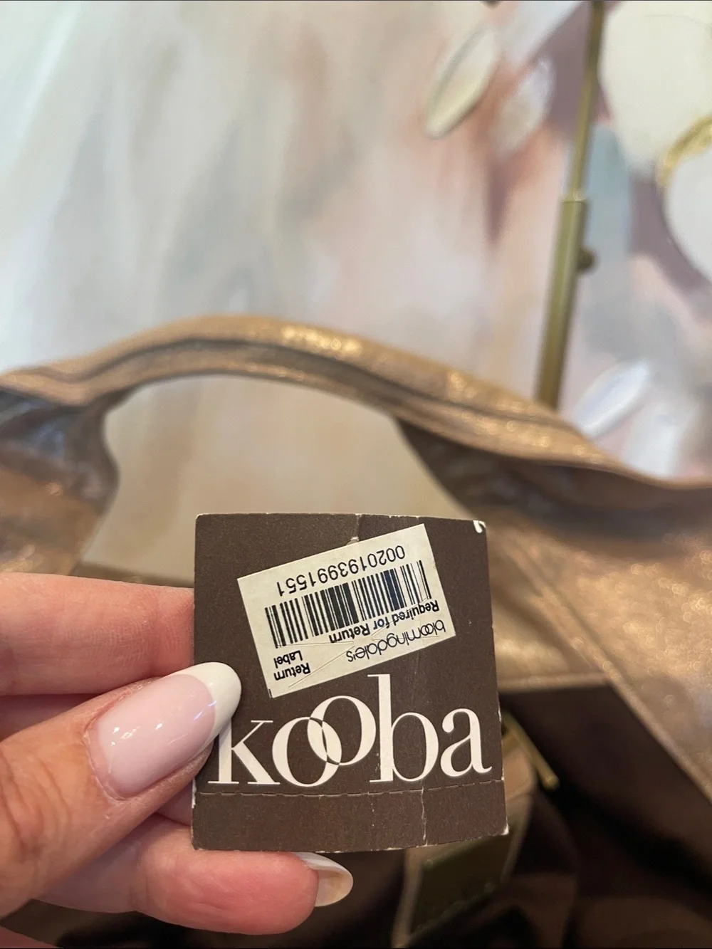 NWT KOOBA Leather Shoulder Tote